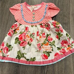 Matilda Jane Pink and White Floral Dress